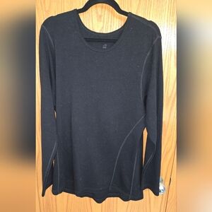 Woolx Size 1x Hannah Long Sleeve Top